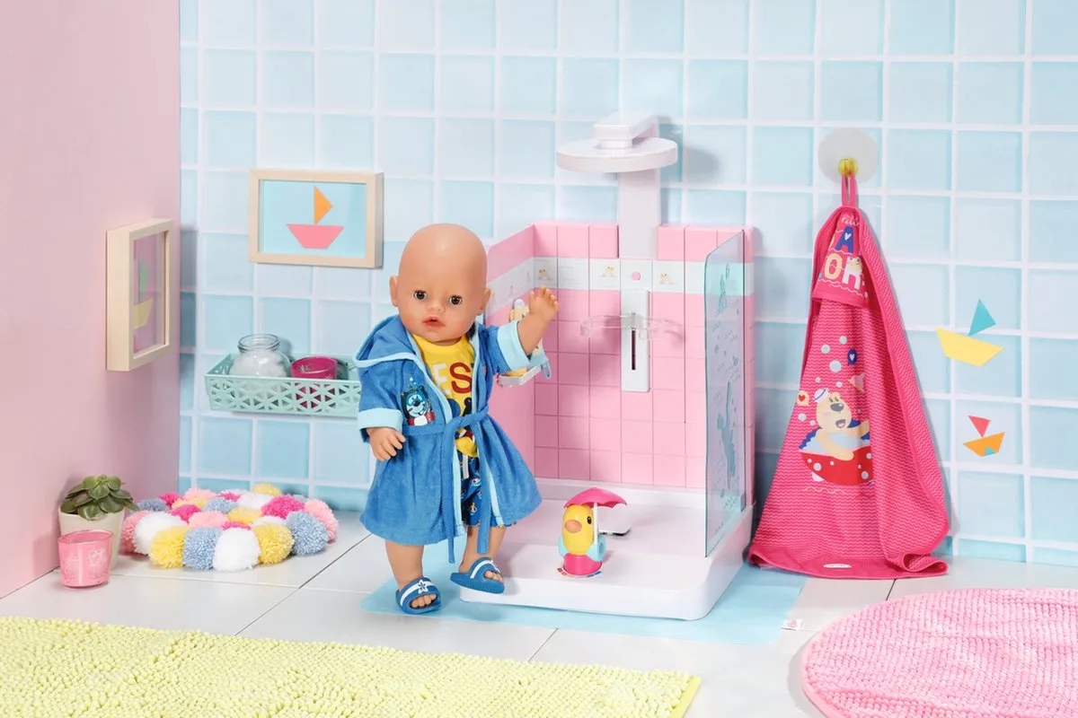 Baby Born Douche Poppenmeubel 830604 - Roze