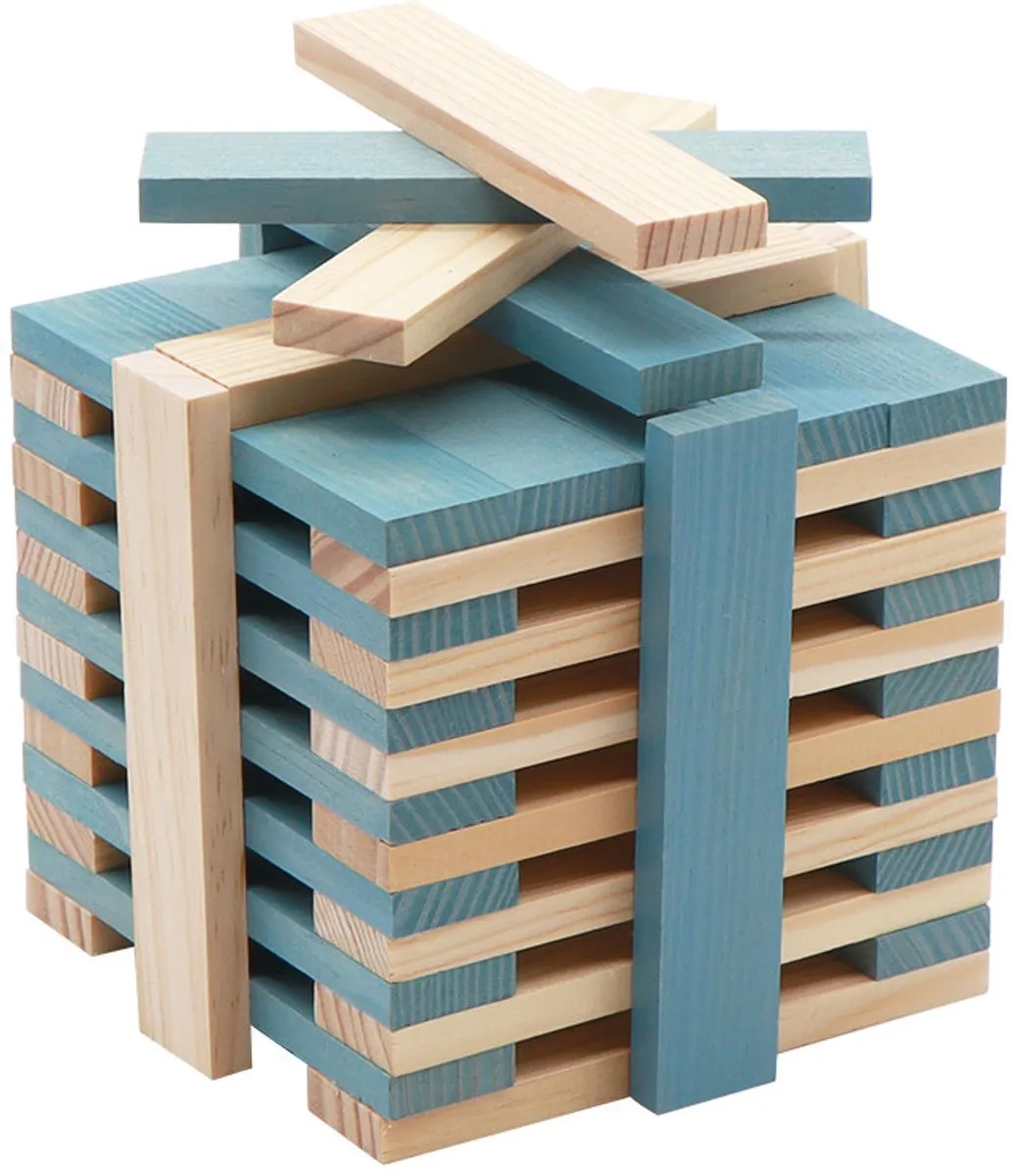 KAPLA Constructiespeelgoed Lichtblauw - 40 Plankjes