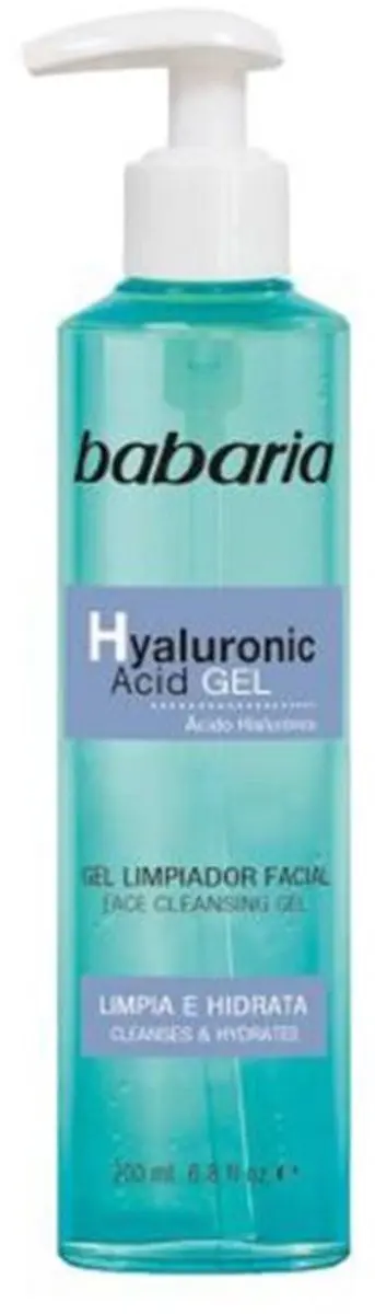 Babaria Gel Limpiador Facial Acido Hialuronico 200ml