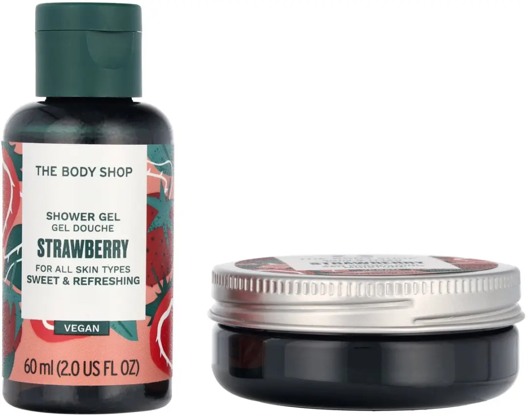 The Body Shop G1 Strawberry Giftset 140 ml