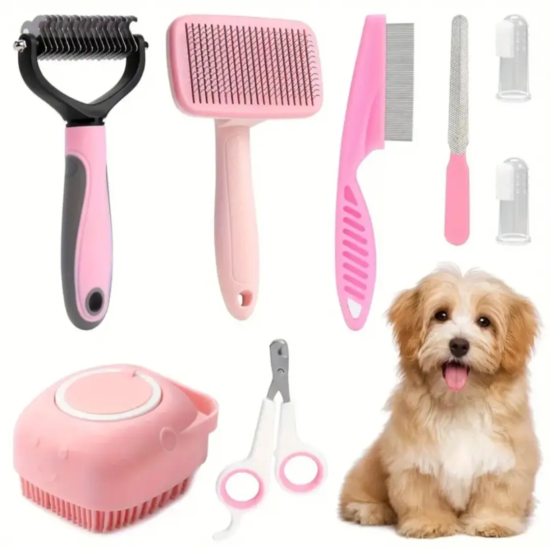 Katten/honden verzorgingsset