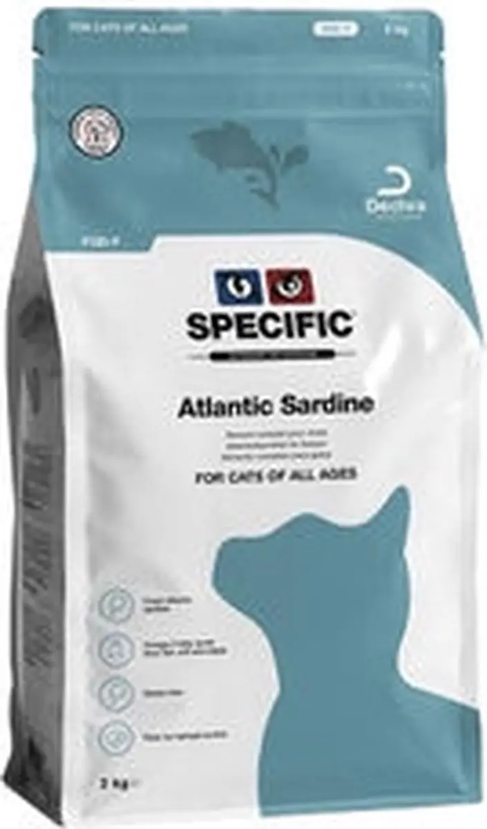 Specific FQD-F Kattenvoer Atlantische Sardine 2kg