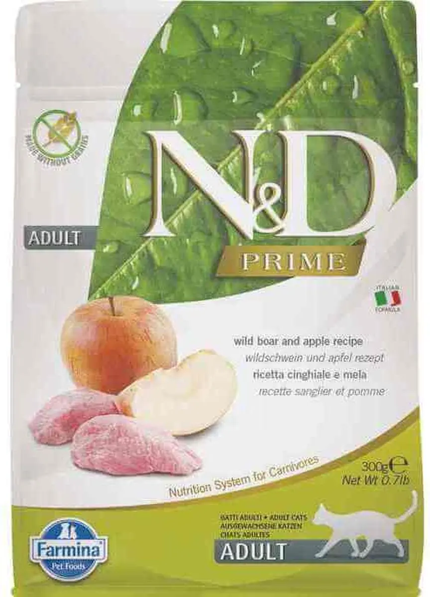 N&D Prime Kattenvoer Wild Zwijn 300g