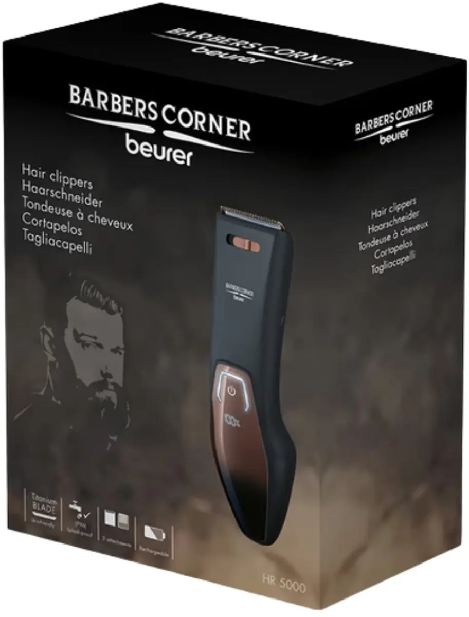 Beurer HR 5000 Tondeuse - 11 Lengtes - 5 standen - Draadloos - afbeelding 6 van 6