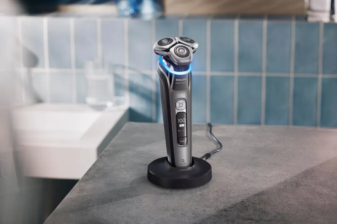Philips i9000 Prestige XP9202/10 Scheerapparaat - 3 Mesjes - Grijs - afbeelding 5 van 6