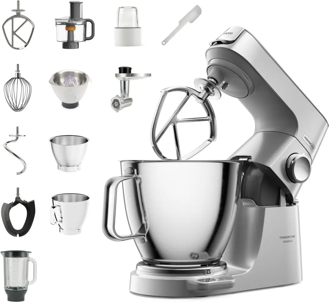 Kenwood Titanium Chef Baker XL KVL85.704SI Keukenmachine 1200W
