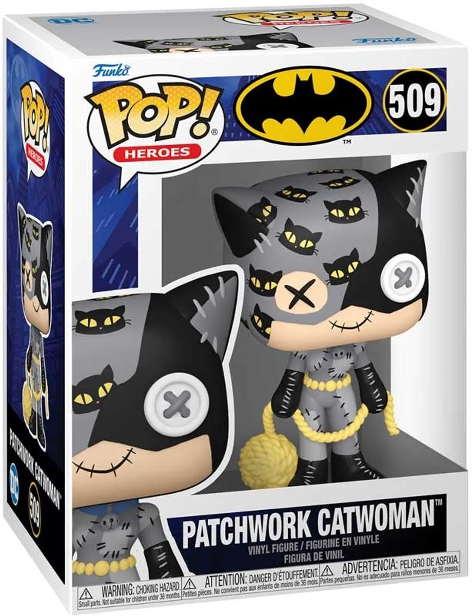 Funko Pop! DC Patchwork Catwoman - Veelkleurig