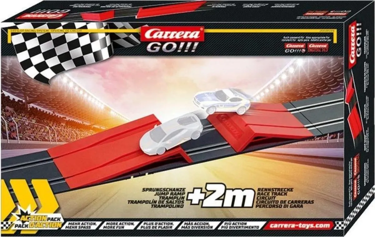 Carrera Go!!! CAR20071599 Racebaan Set - 8 Stuks - Multi