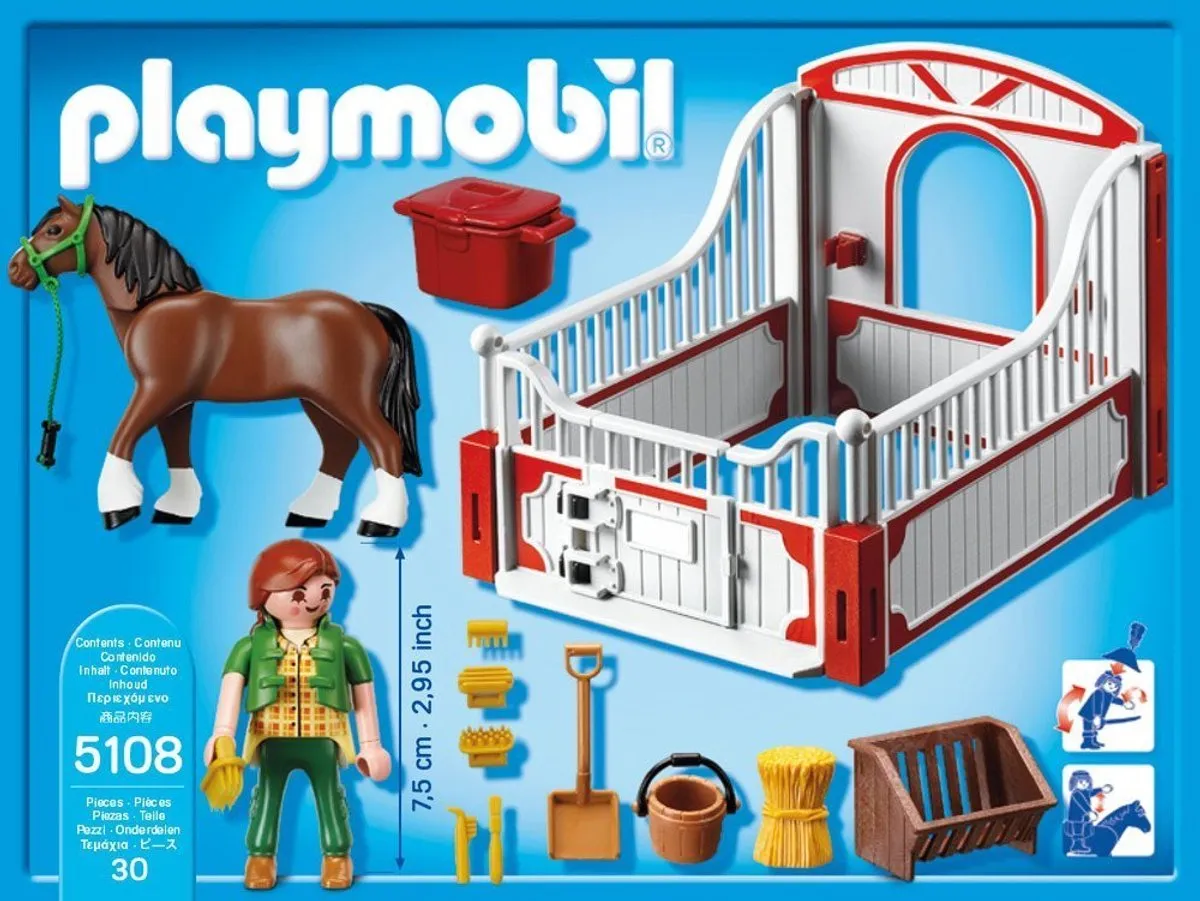 Playmobil Shire 5108 - Grijs - afbeelding 4 van 6