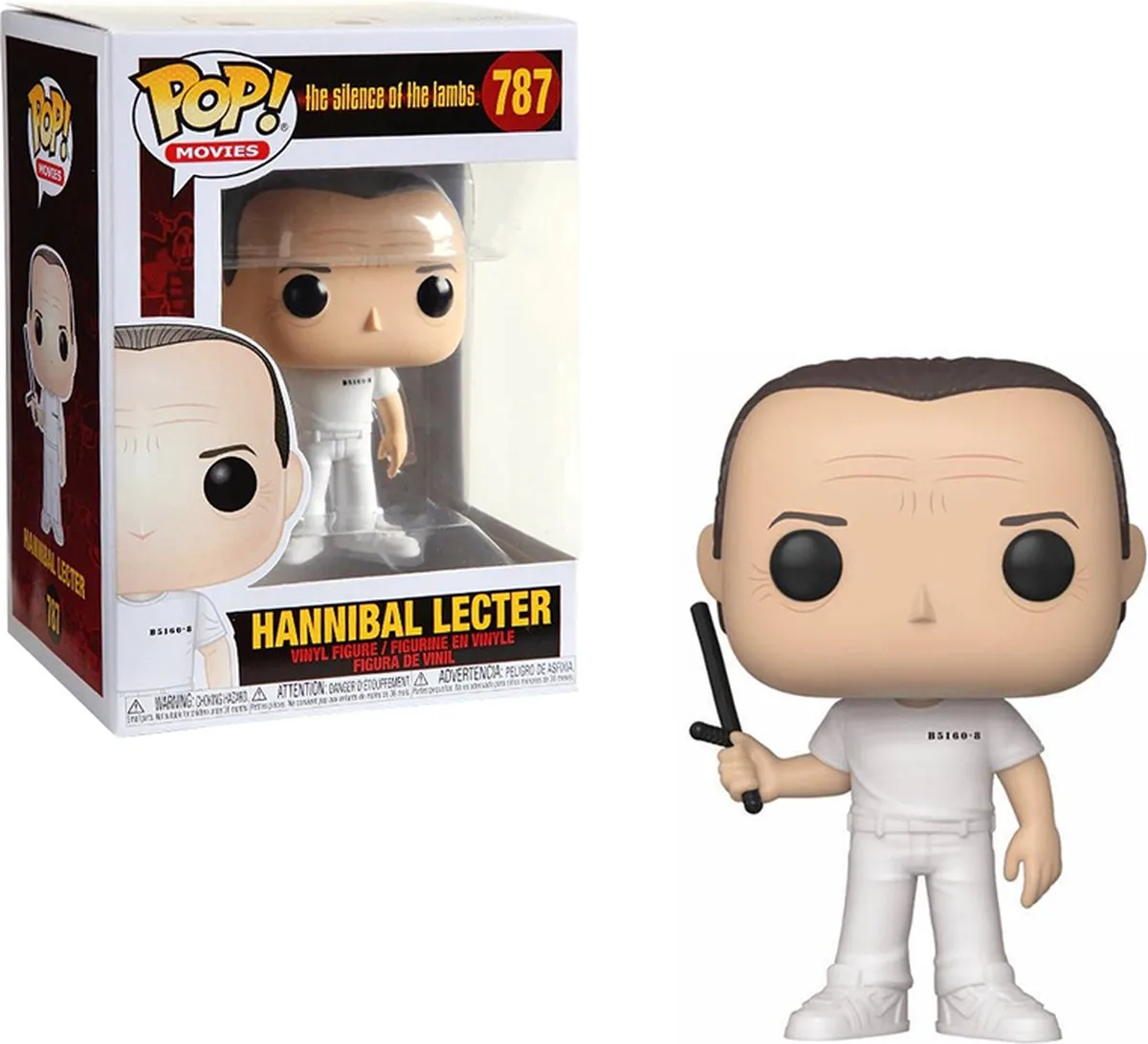 Funko 41965 The Silence of the Lambs Hannibal Lecter - Actiefiguur - Veelkleurig