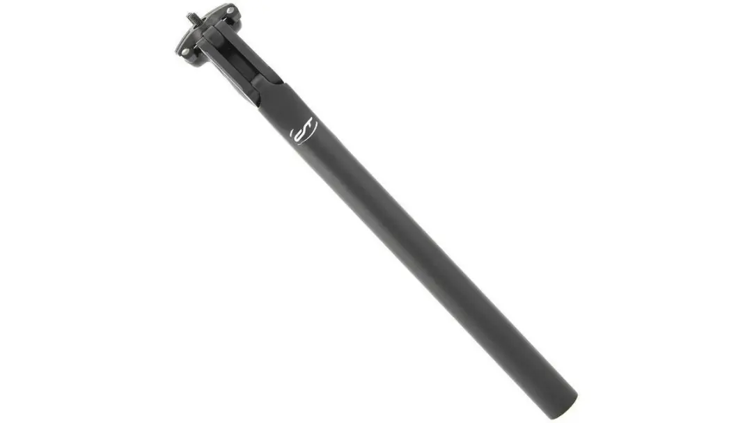 Contec Slim Long Travel Zadelpen - Ø27,2mm 350mm - 36mm Veerweg - Zwart - afbeelding 6 van 6
