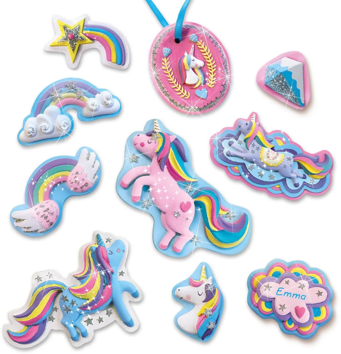 SES Creative Hobby Pink Eenhoorns Knutselset - 11 Stuks