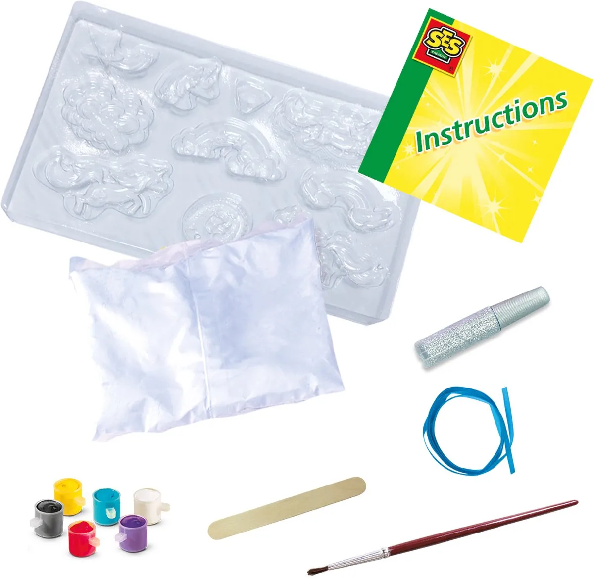 SES Creative Hobby Pink Eenhoorns Knutselset - 11 Stuks
