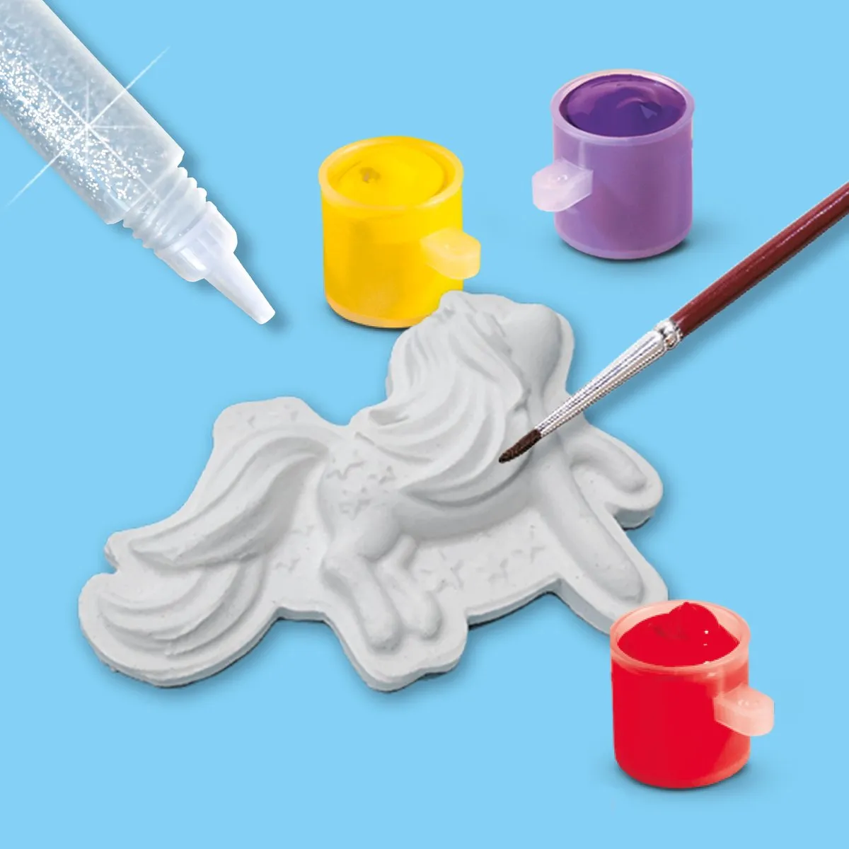 SES Creative Hobby Pink Eenhoorns Knutselset - 11 Stuks