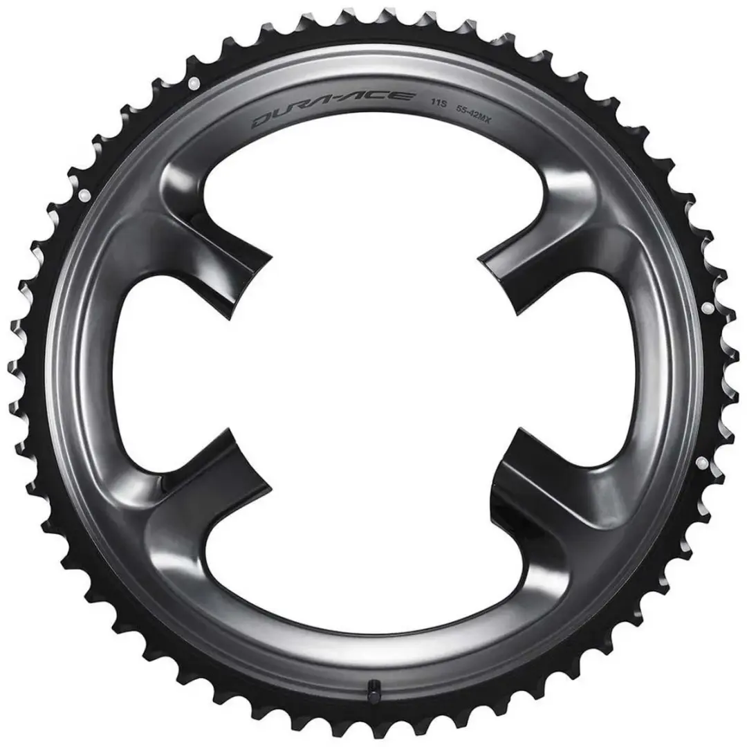 Shimano Dura Ace R9100 Kettingblad 55T - Zwart - afbeelding 5 van 5