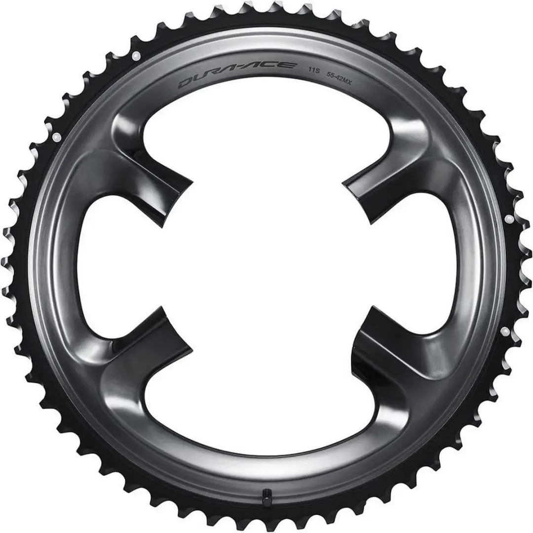 Shimano Dura Ace R9100 Kettingblad 55T - Zwart - afbeelding 4 van 5
