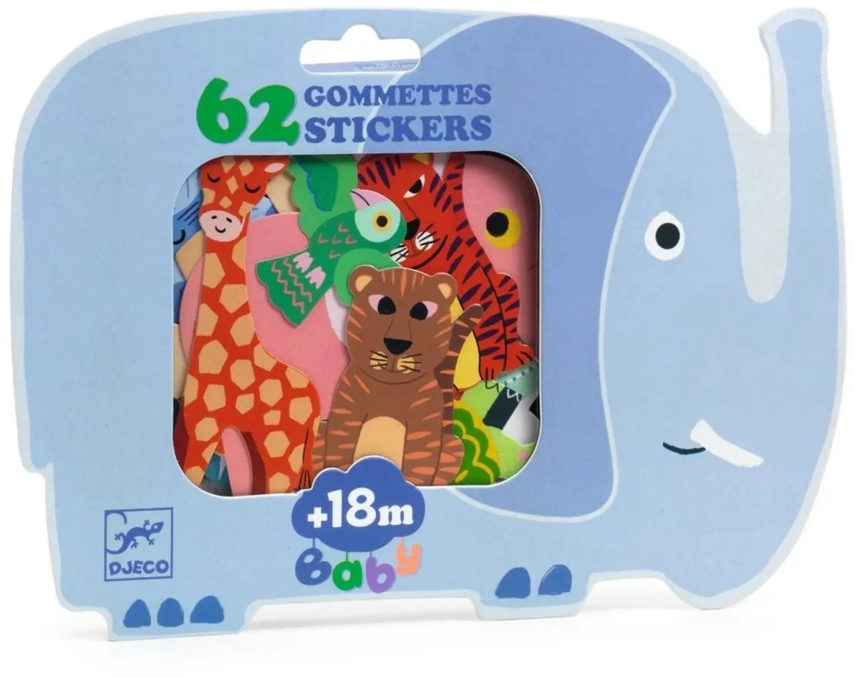 Djeco Dieren Stickers