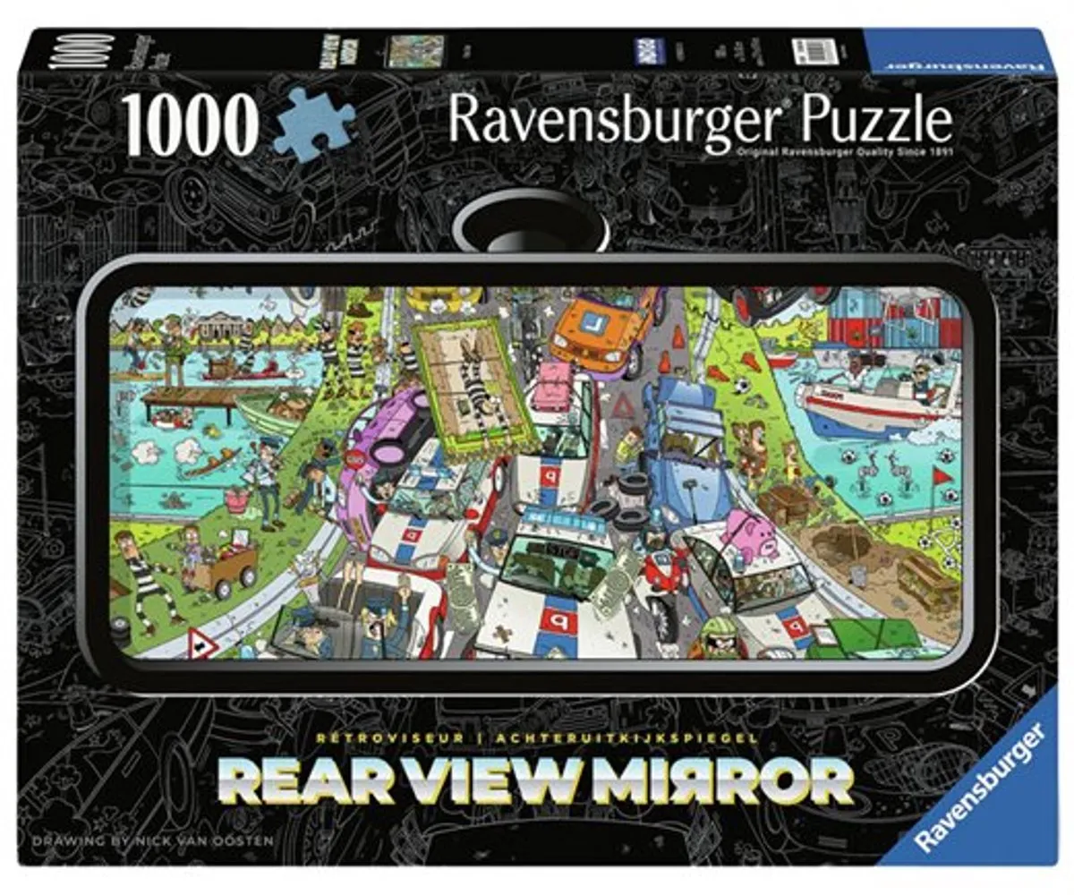 Ravensburger Politie Achtervolging Legpuzzel 1000 Stuks