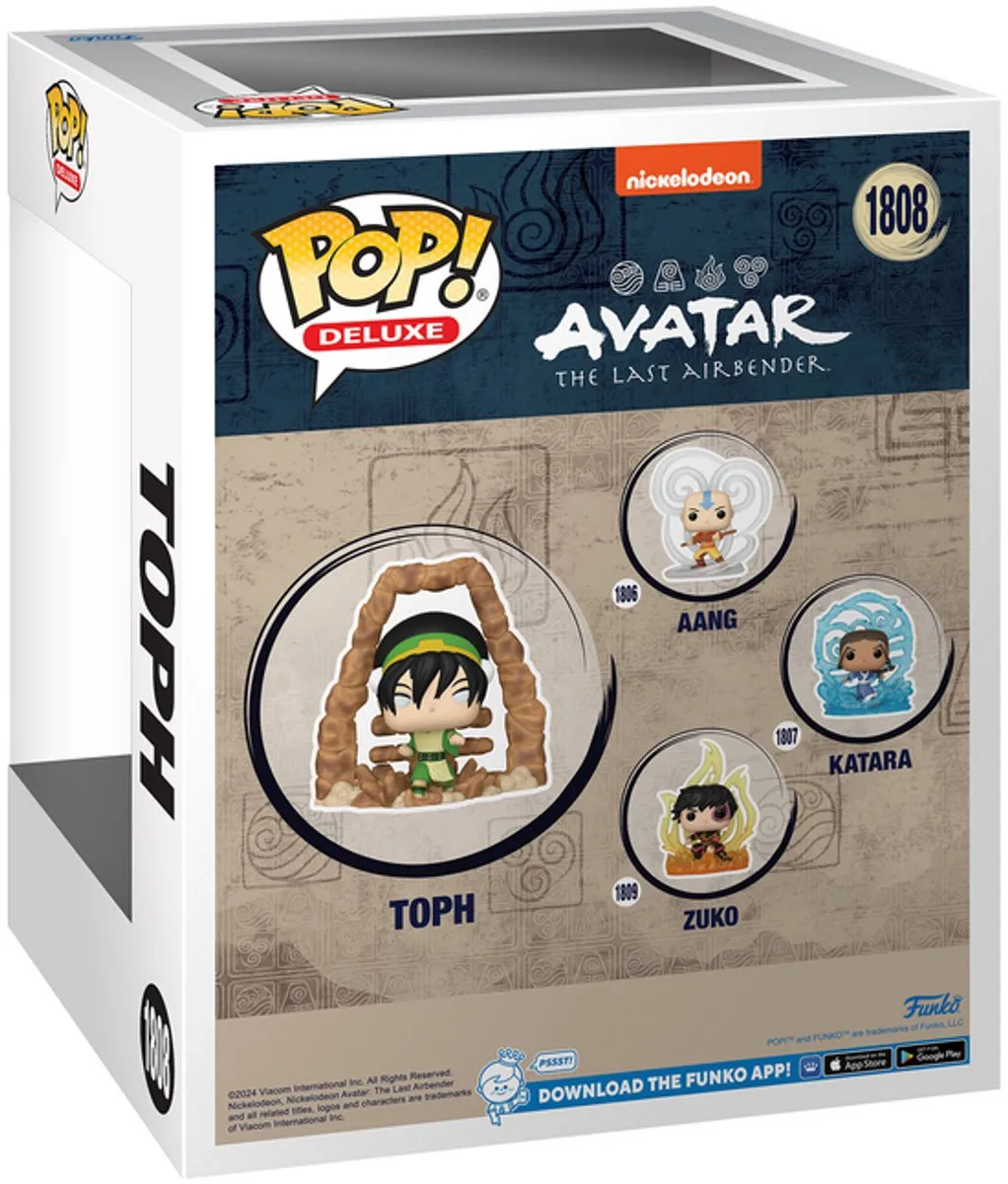 Funko Pop Deluxe Avatar Toph 1808 - Multi