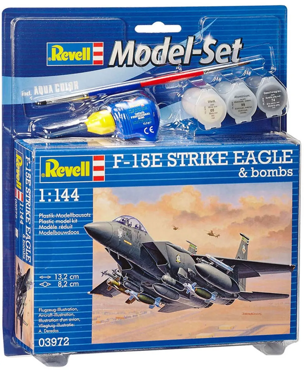 Revell F-15E Strike Eagle 63972 Modelbouwpakket - 1:144 - Multi