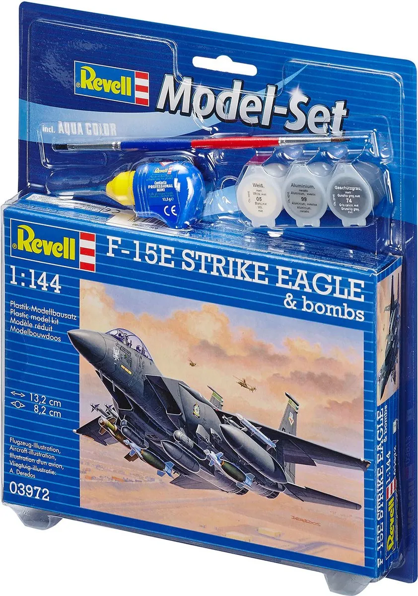 Revell F-15E Strike Eagle 63972 Modelbouwpakket - 1:144 - Multi