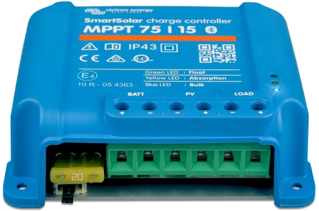 Victron SmartSolar MPPT 75/15 - Blauw