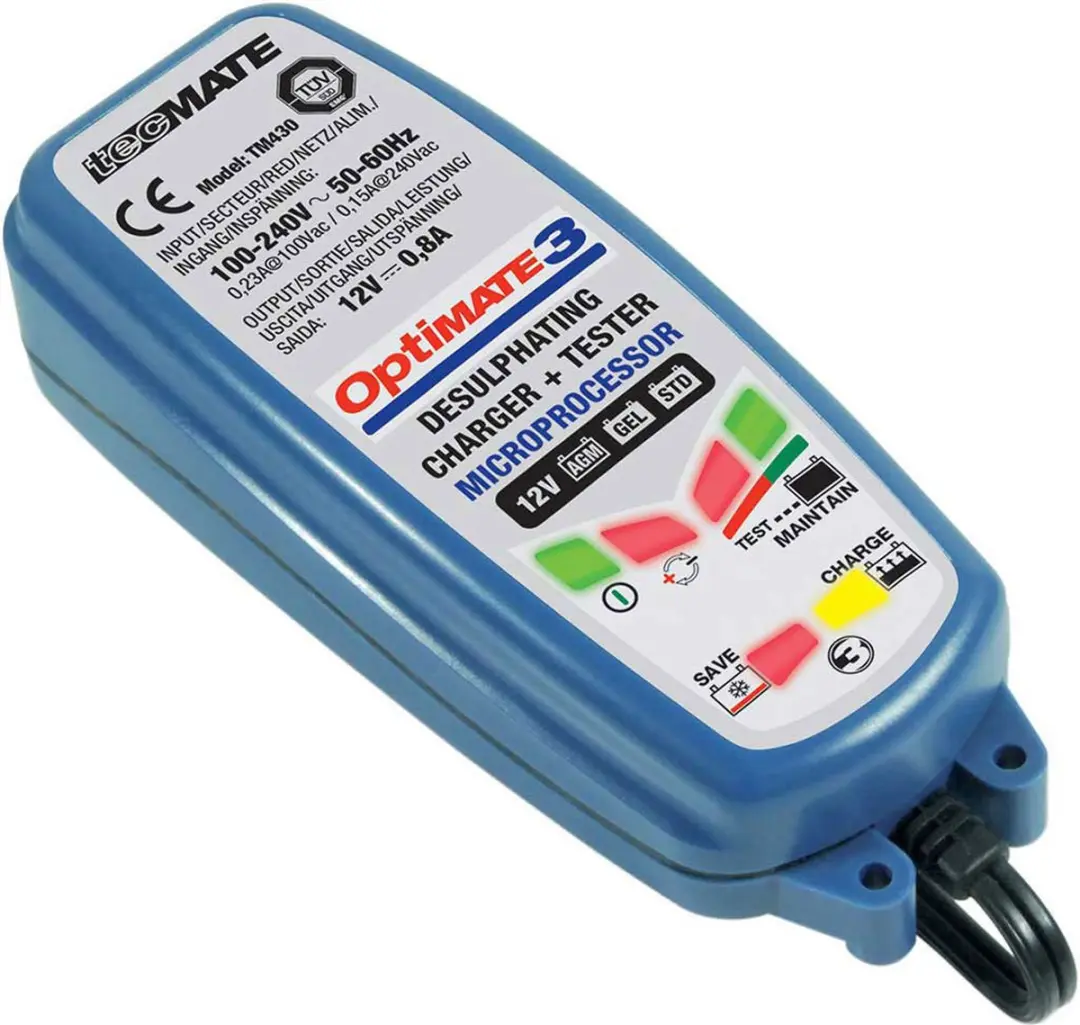 Tecmate Optimate 3 TM430 Acculader 12V