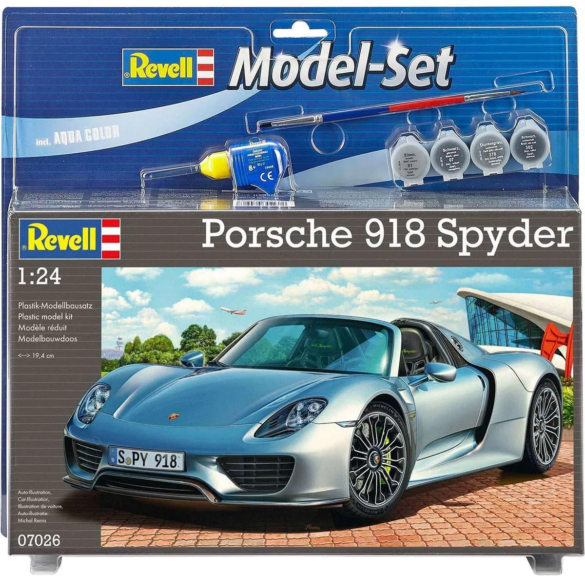 Revell 67026 Porsche 918 Spyder Modelbouwpakket