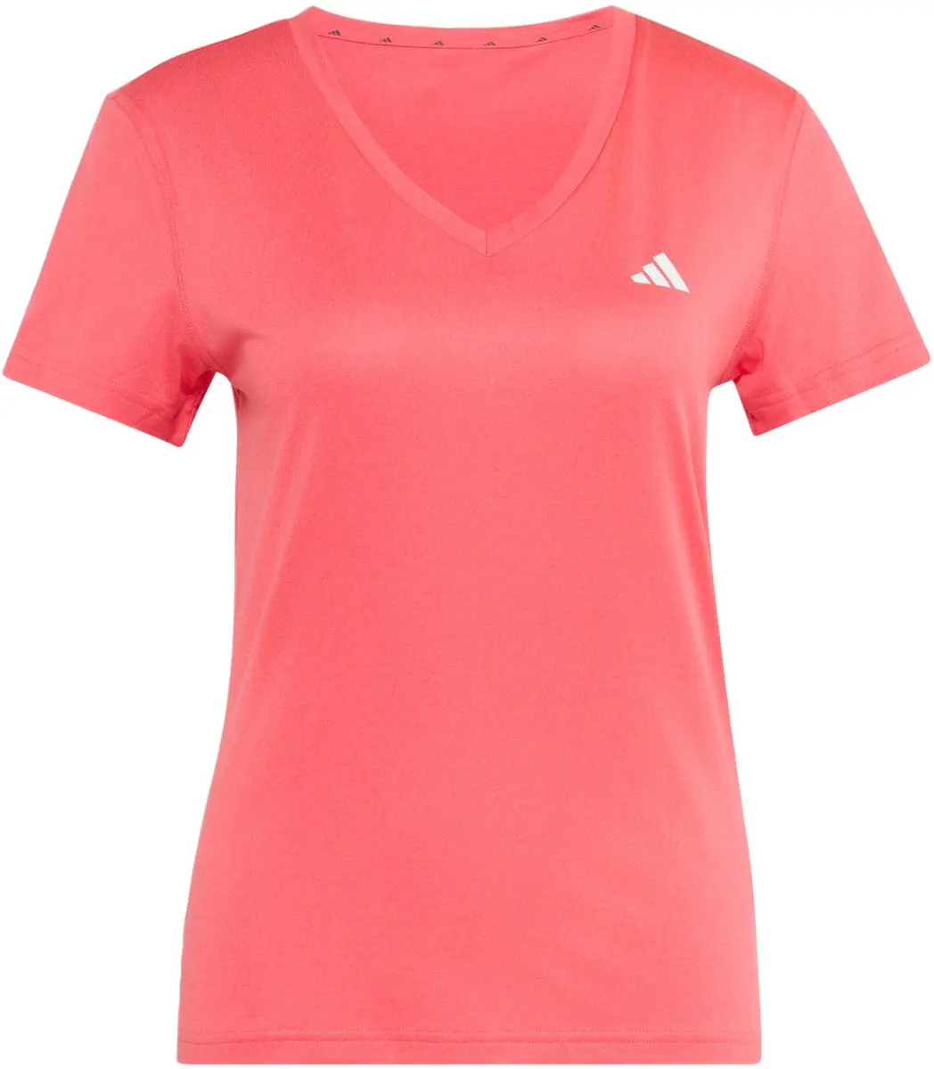 Adidas Performance Workout Essentials V-Neck T-Shirt L - Roze - afbeelding 3 van 6