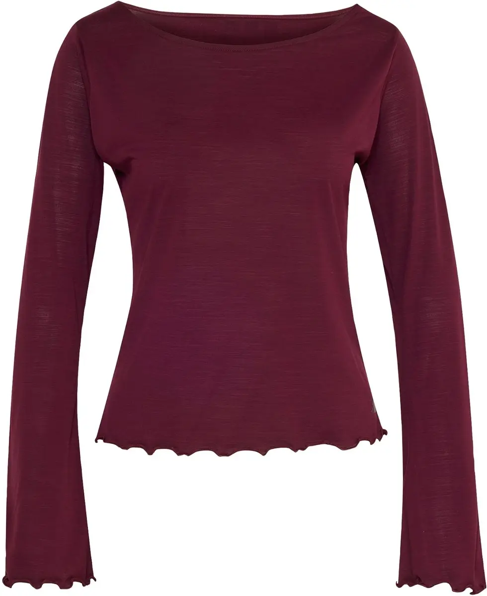 Adidas Performance Motion T-Shirt Lange Mouwen KV4046 - Bordeaux - afbeelding 6 van 6