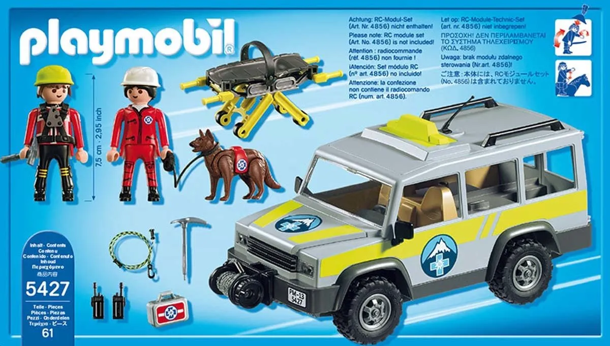 Playmobil Reddingsploeg in de bergen 5427