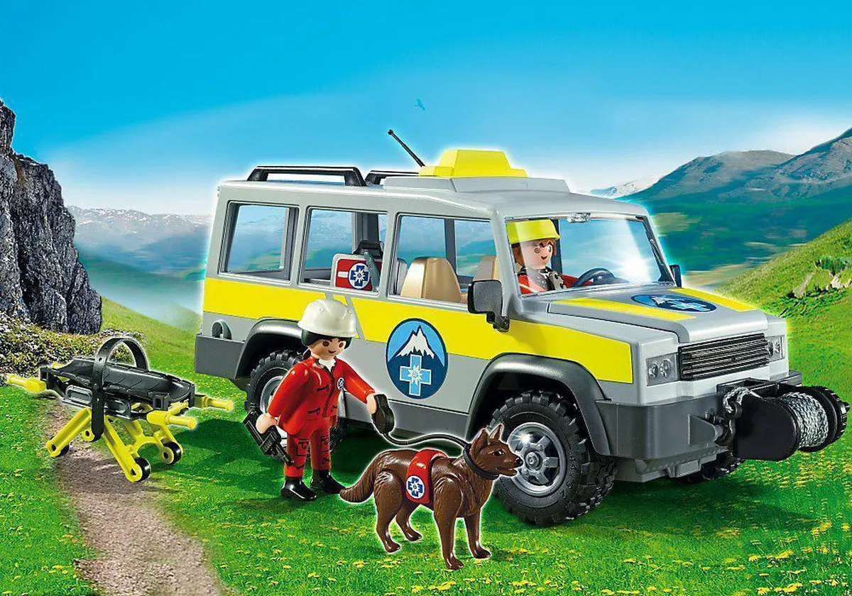 Playmobil Reddingsploeg in de bergen 5427