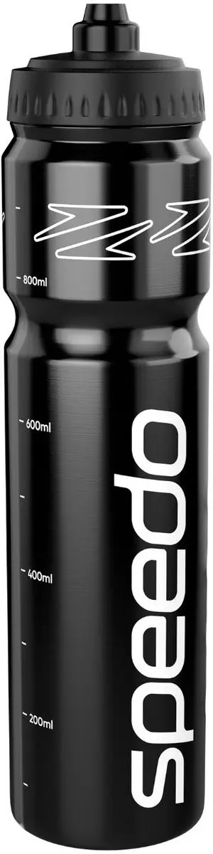 Speedo Bidon 1L Zwart