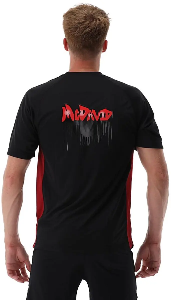 McDavid Slam Dunk Speler T-shirt 10003 - XXL - Zwart/Multikleur - afbeelding 6 van 6