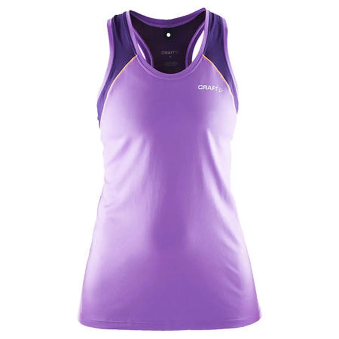 Craft Devotion Dames Mouwloos Hardloopshirt XS