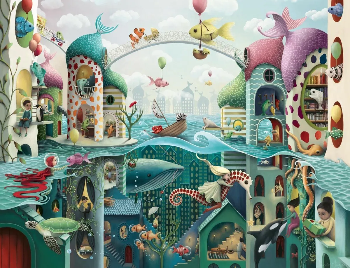 Ravensburger If Fish Could Walk Legpuzzel 2000 Stuks - 168231