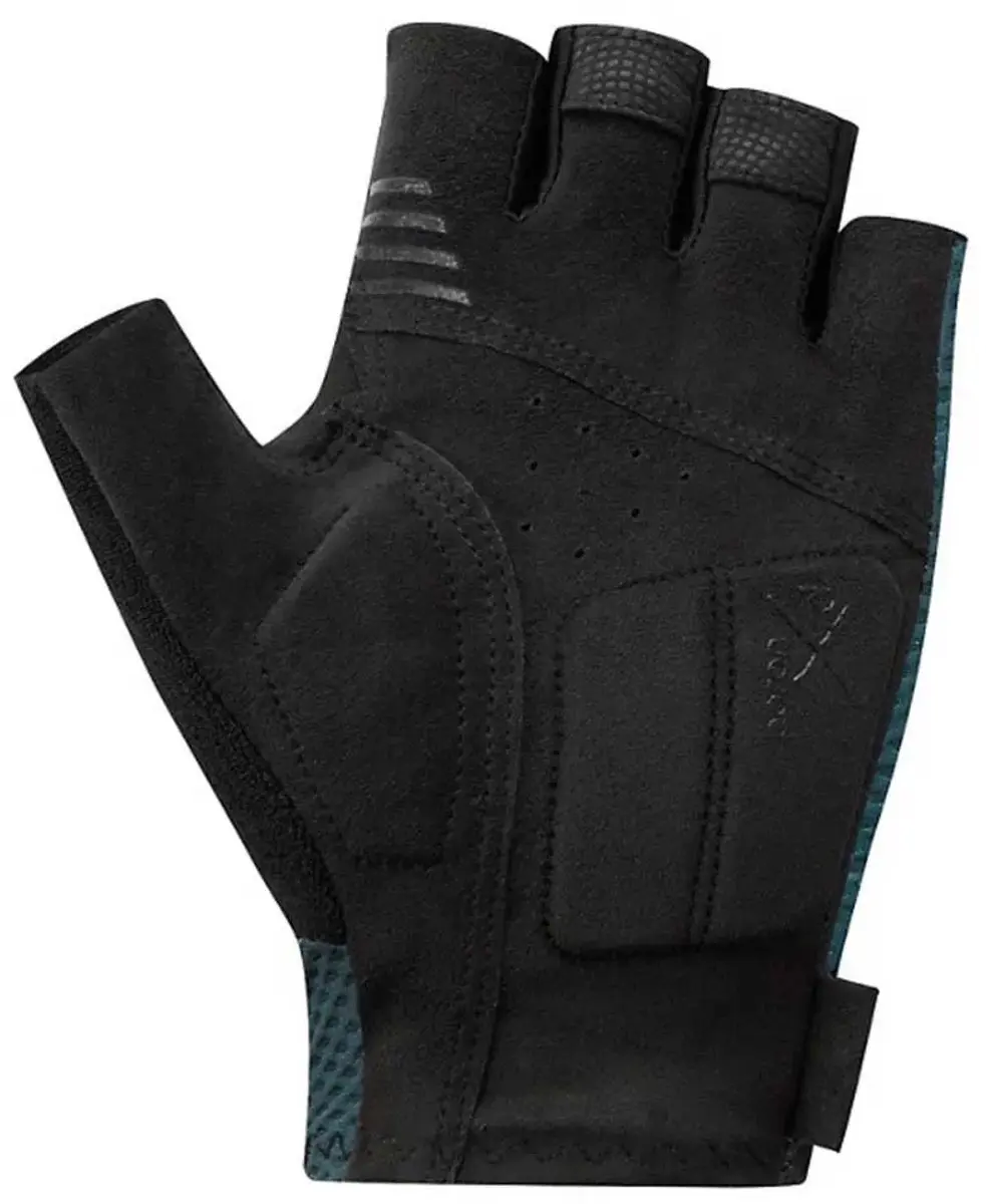 Shimano Gravel Korte Handschoenen Olive/Denim XL