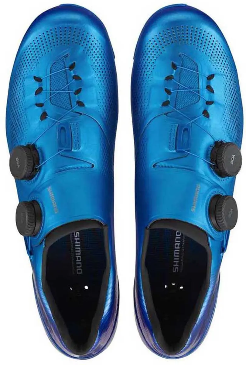 Shimano RC903 S-PHYRE Racefietsschoenen - 48 - Blauw