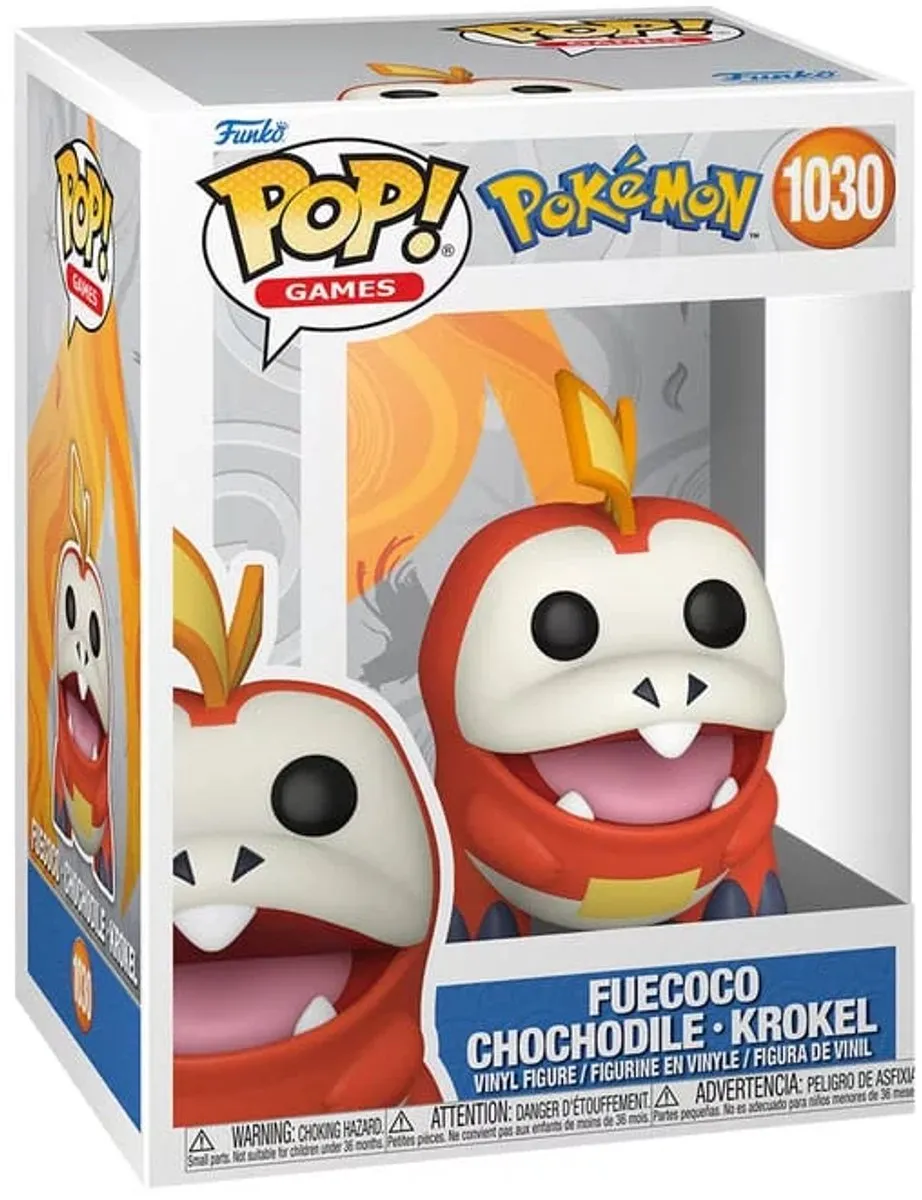 Funko Pop! Pokémon Fuecoco Krokel Vinylfiguur 1030