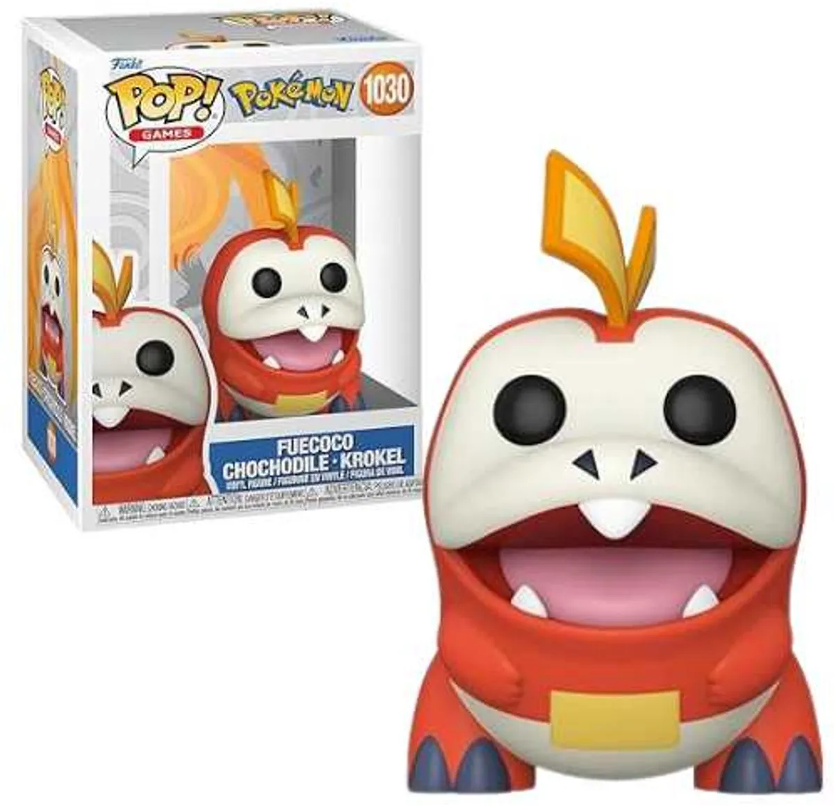 Funko Pop! Pokémon Fuecoco Krokel Vinylfiguur 1030