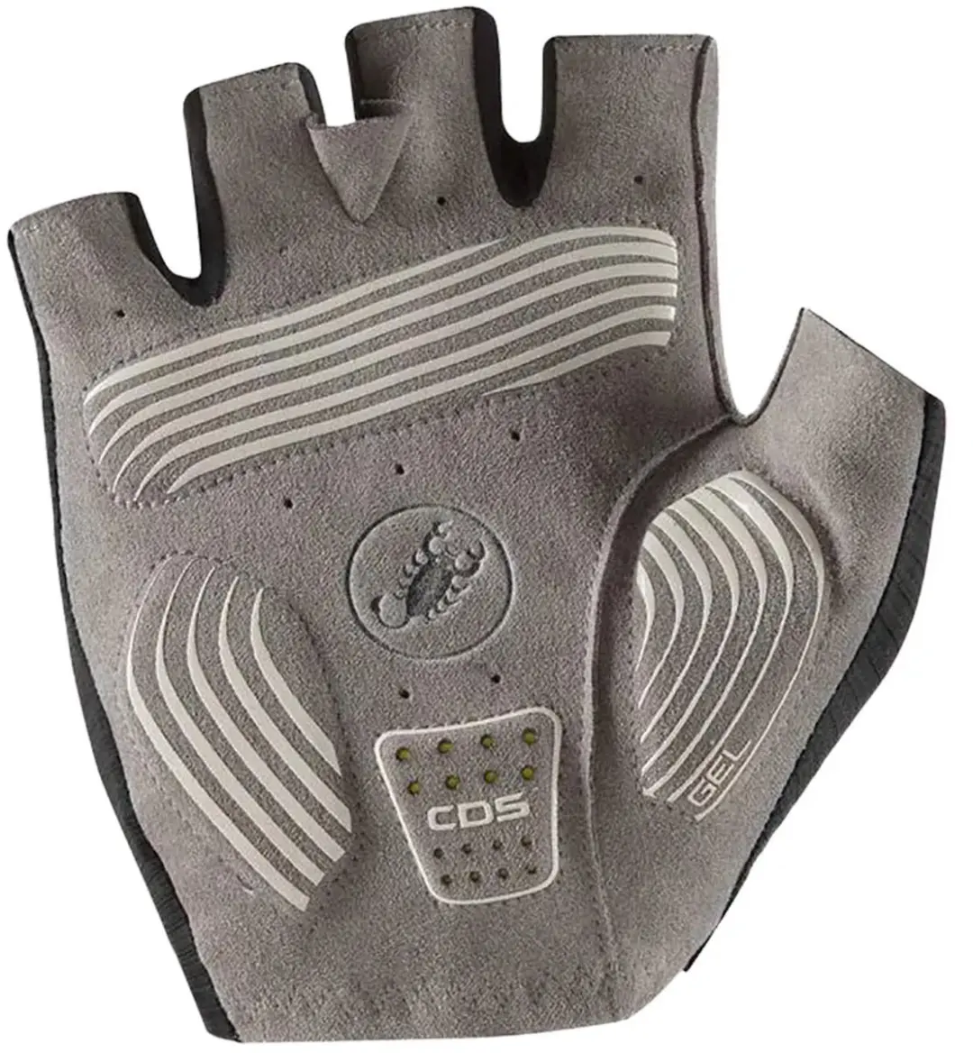 Castelli Espresso Korte Handschoenen - Zwart - 2XL