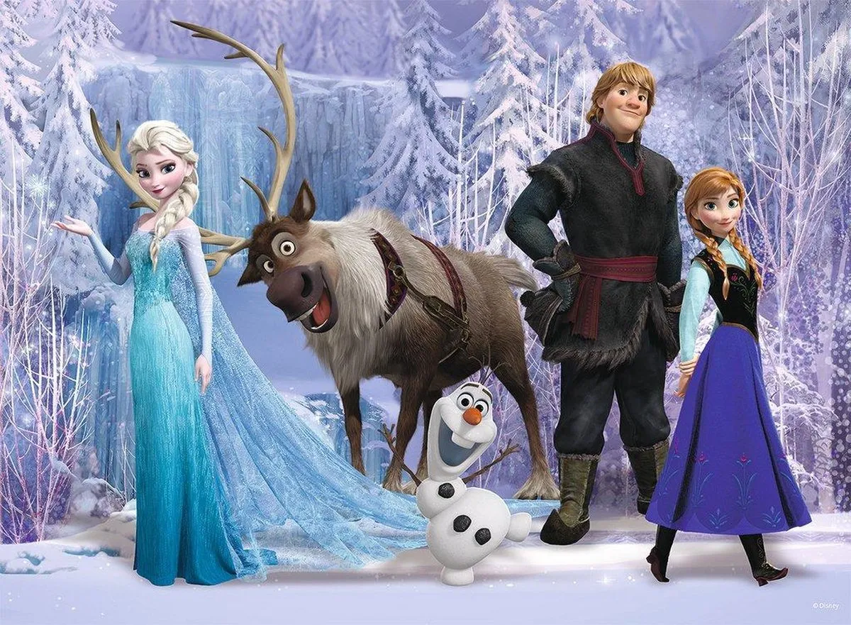 Ravensburger Disney Frozen In het Rijk de Sneeuwkoningin Legpuzzel 100 Stuks