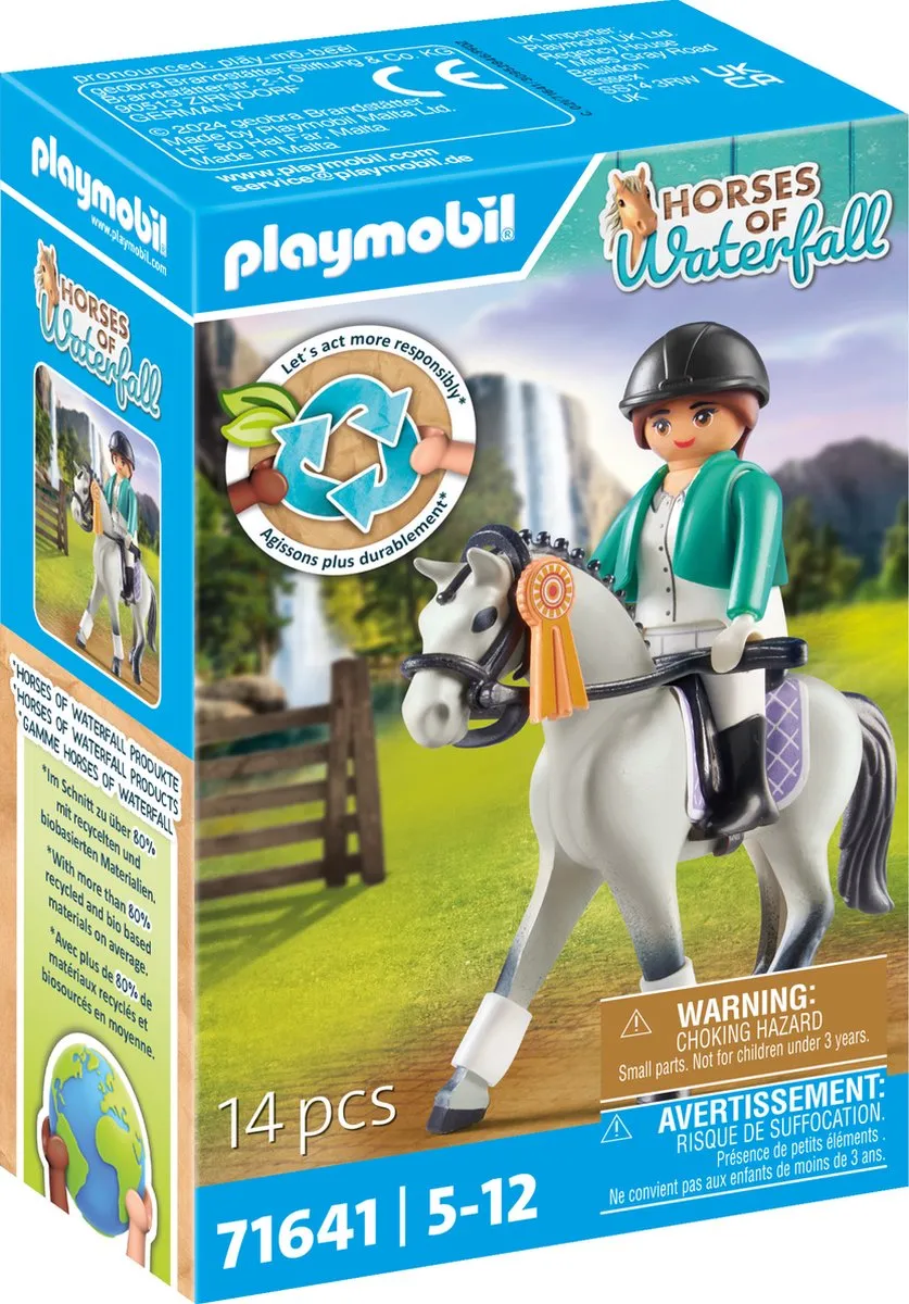 Playmobil Horses of Waterfall Toernooi Ruiter 71641 - Multicolor