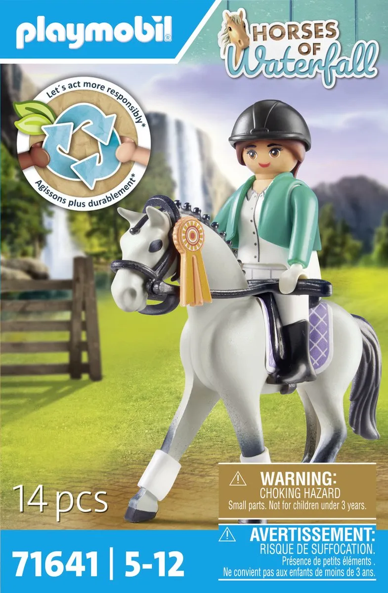 Playmobil Horses of Waterfall Toernooi Ruiter 71641 - Multicolor - afbeelding 6 van 6