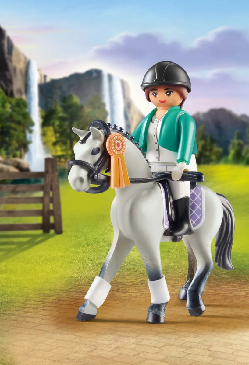 Playmobil Horses of Waterfall Toernooi Ruiter 71641 - Multicolor