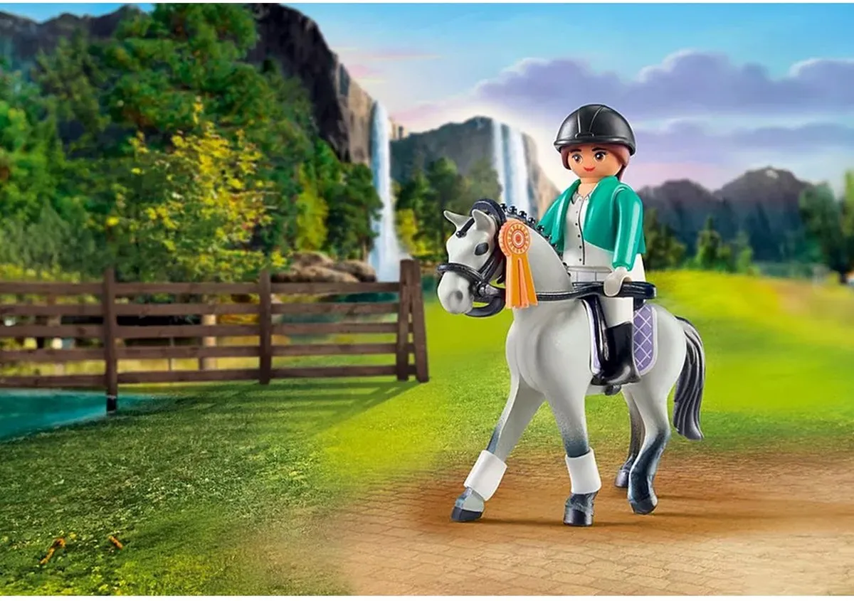 Playmobil Horses of Waterfall Toernooi Ruiter 71641 - Multicolor