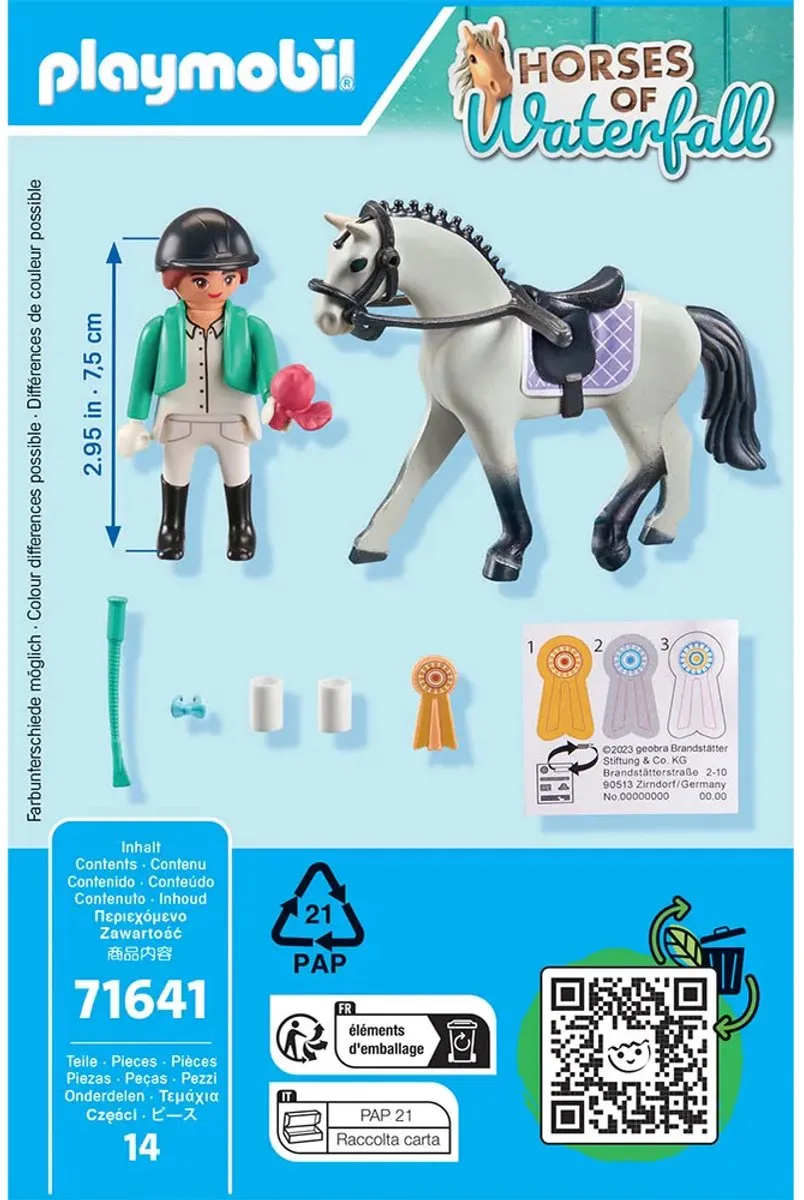 Playmobil Horses of Waterfall Toernooi Ruiter 71641 - Multicolor