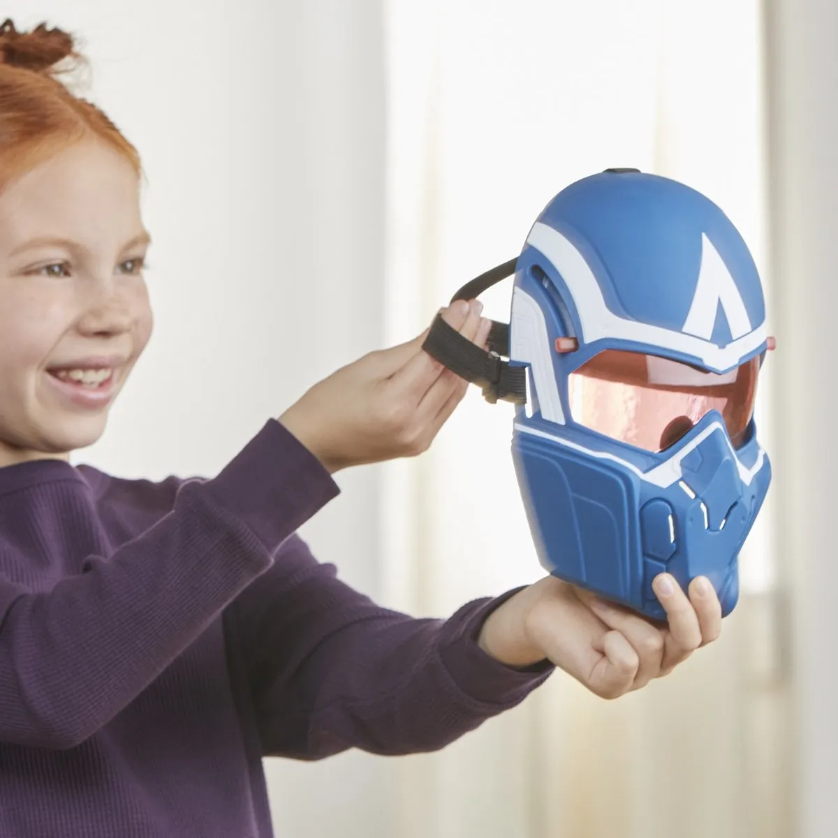 Captain America Brave New World Flight Vision Mask - Multicolor
