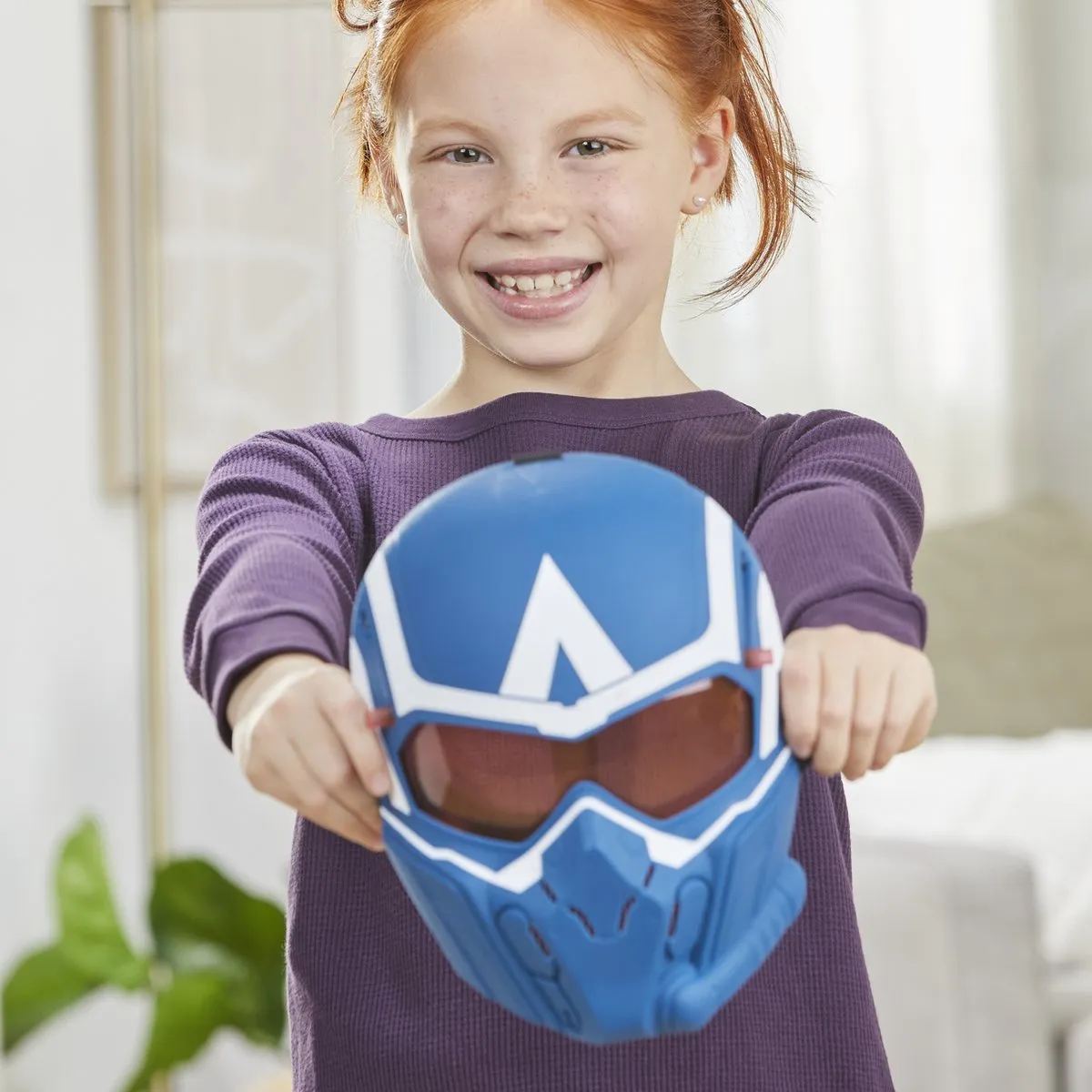 Captain America Brave New World Flight Vision Mask - Multicolor
