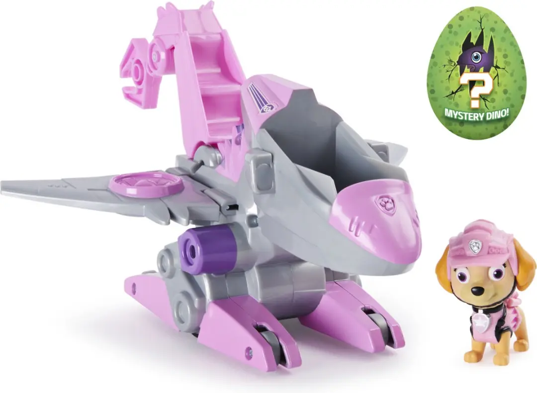 PAW Patrol Skye Dino Rescue Speelgoedvoertuig - Multicolor - 6059520 - afbeelding 3 van 6